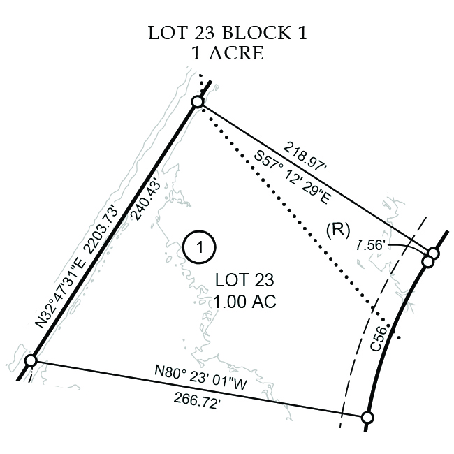 Lot 23 block 1