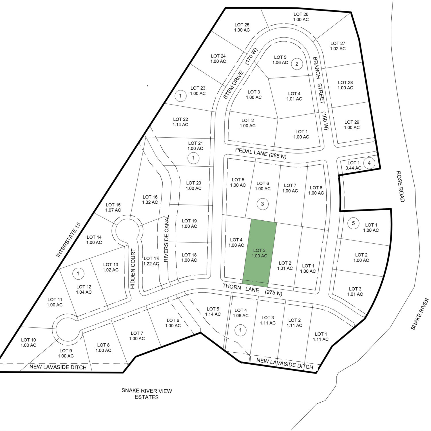 Lot 3 Block 3 Rose River Estates